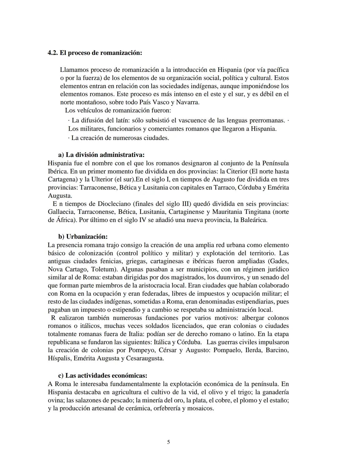 TEMA I. LAS RAICES. LA HISPANIA ROMANA.
1. Prehistoria.
Los primeros representantes del género homo llegaron a lo que hoy es España hace un
