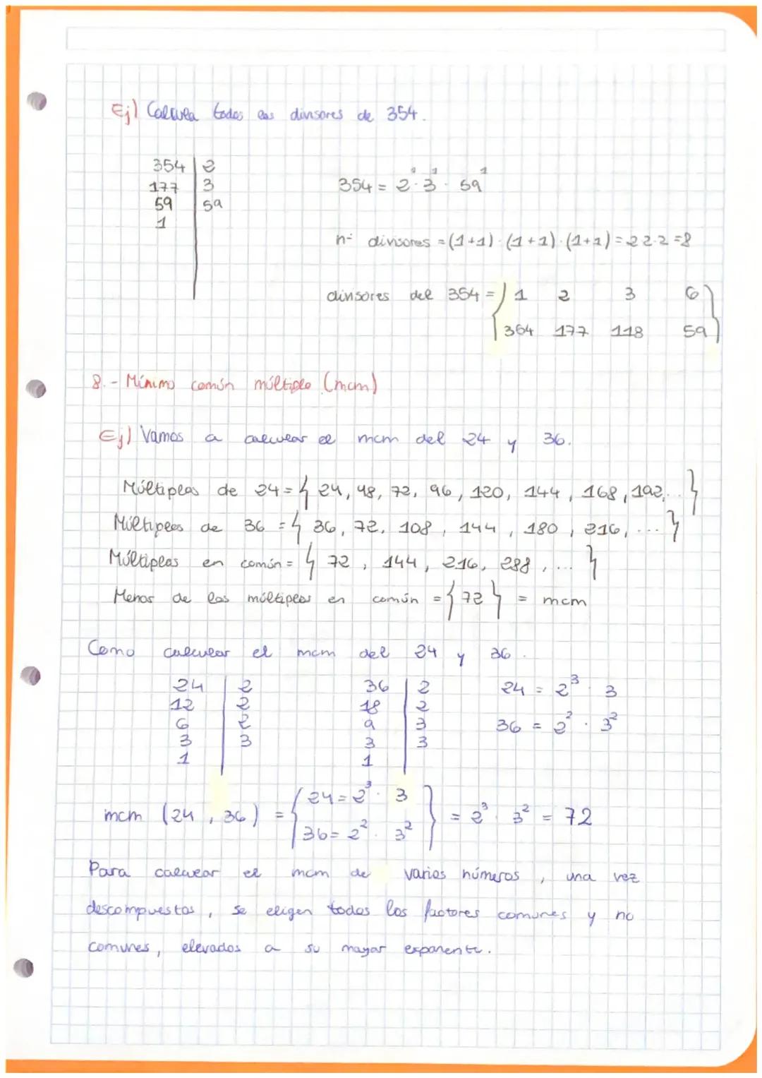 Mínimo comun múltiplo