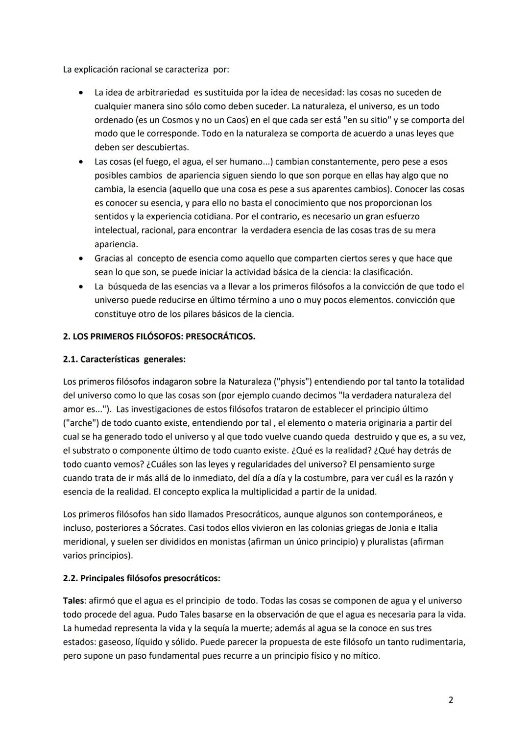 TEMA 1. EL NACIMIENTO DE LA FILOSOFÍA: PRESOCRÁTICOS. SOFISTAS. SÓCRATES
1. EL NACIMIENTO DE LA FILOSOFÍA
1.1. El nacimiento de la filosofía