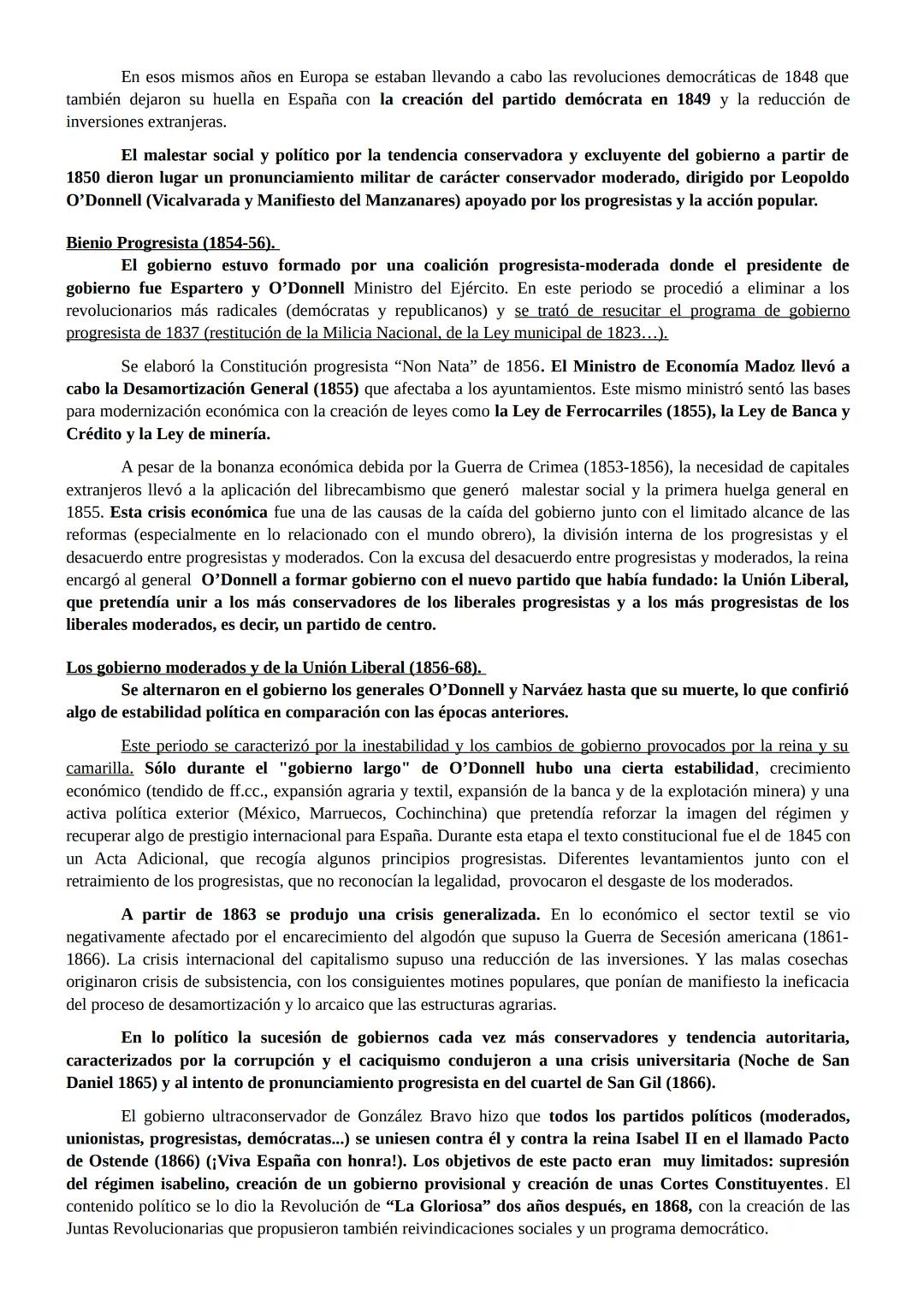 TEMA 2. REVOLUCIÓN LIBERAL EN EL REINADO DE ISABEL II. CARLISMO Y GUERRA
CIVIL. CONSTRUCCIÓN Y EVOLUCIÓN DEL ESTADO LIBERAL
El reinado de Is