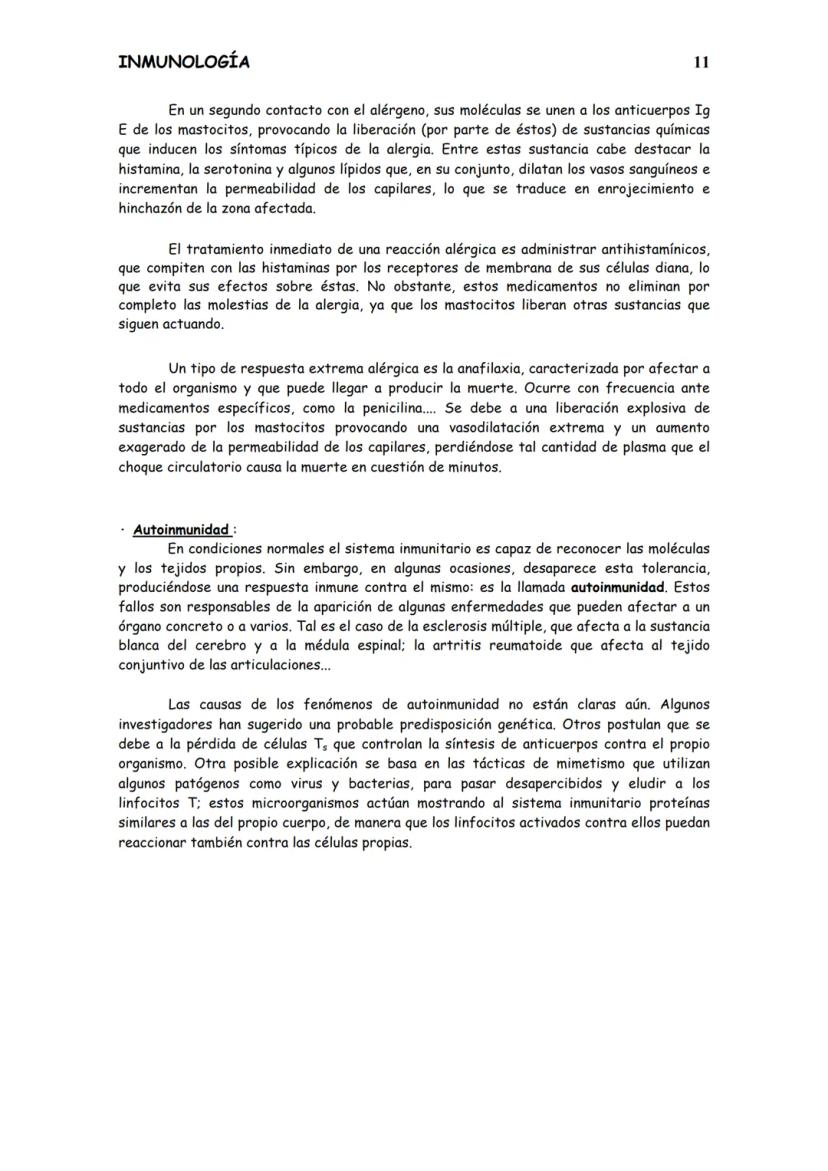 
<p>El sistema inmunitario es el conjunto de células y sustancias presentes en nuestro organismo, o que se producen para tolerar o rechazar 