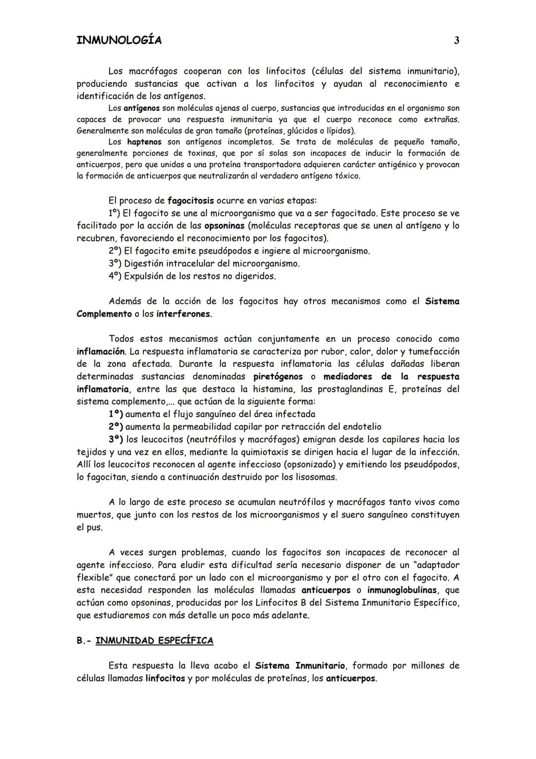 
<p>El sistema inmunitario es el conjunto de células y sustancias presentes en nuestro organismo, o que se producen para tolerar o rechazar 