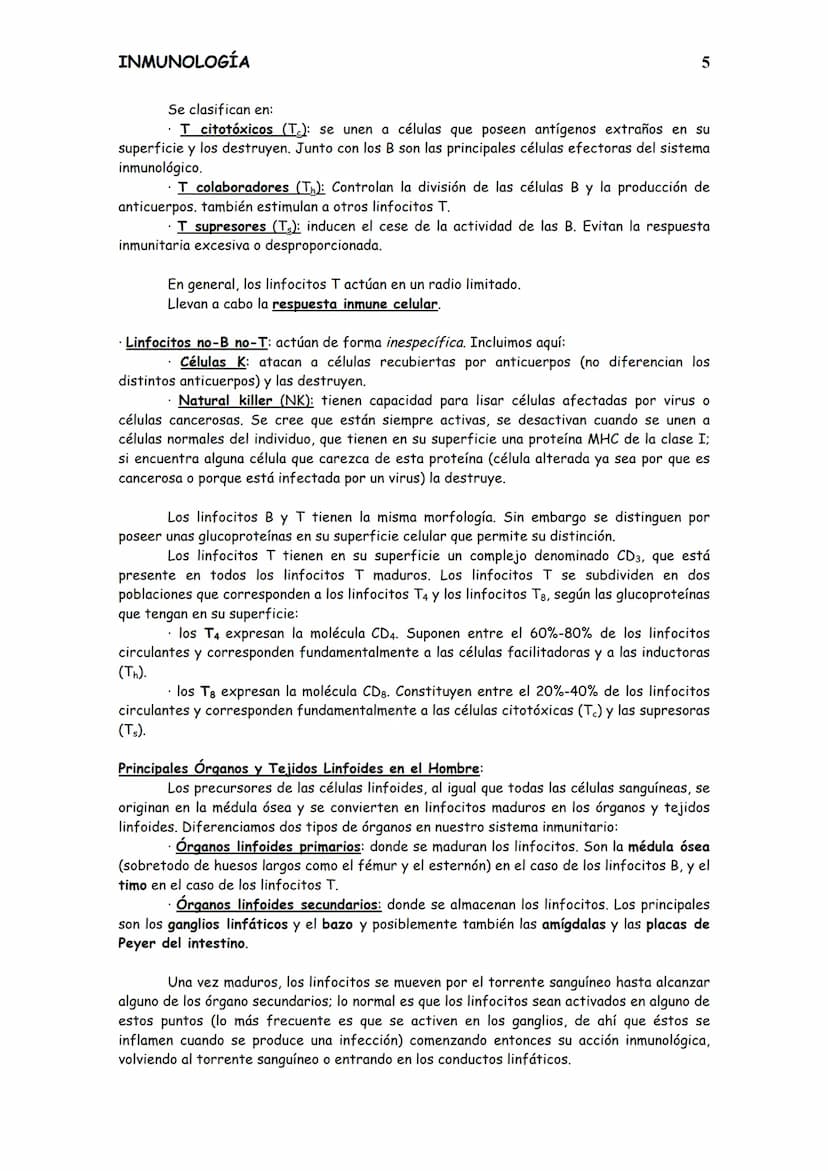 
<p>El sistema inmunitario es el conjunto de células y sustancias presentes en nuestro organismo, o que se producen para tolerar o rechazar 