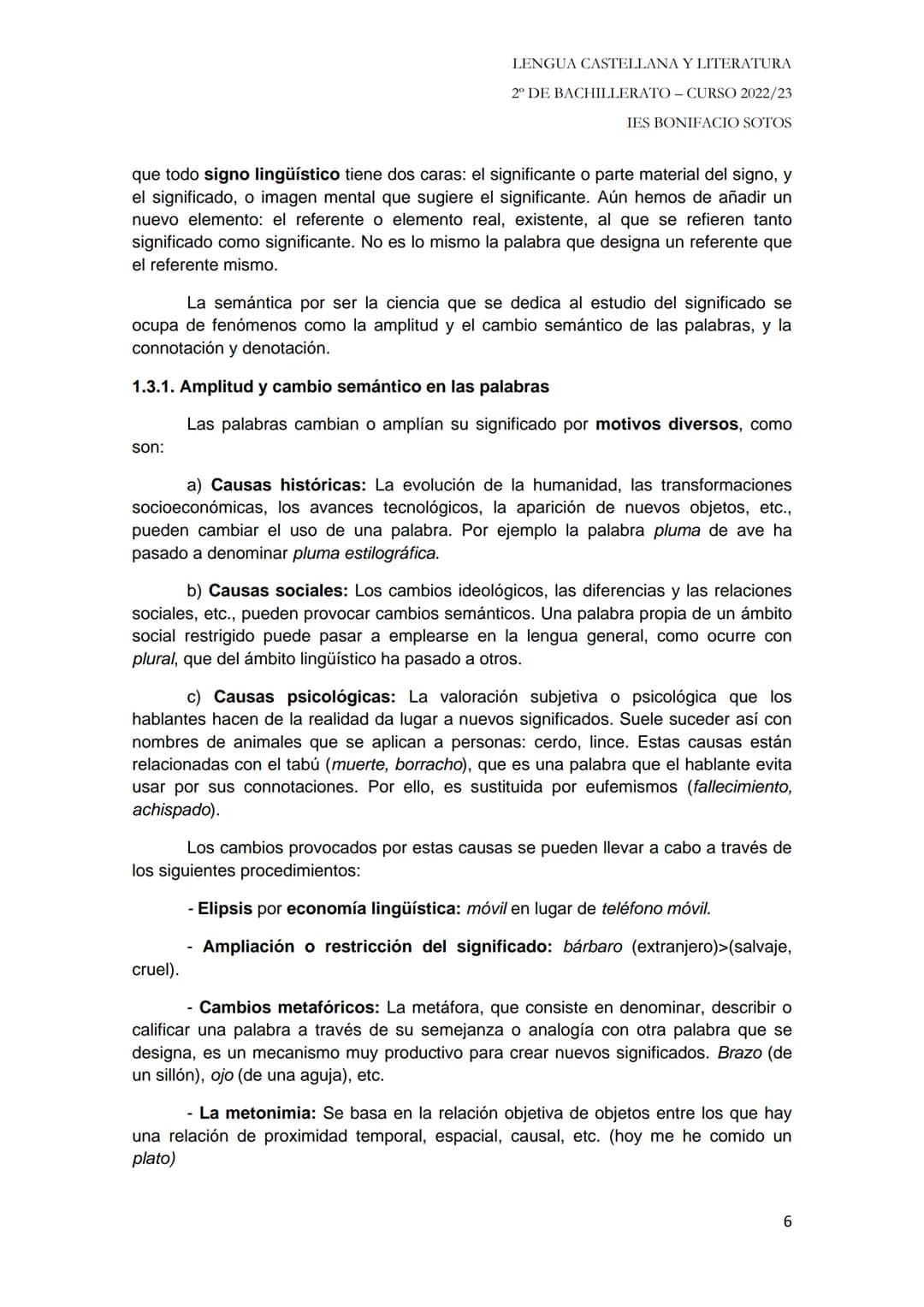 TEMARIO LENGUA (CUESTIÓN 3)
Tema 1: Las palabras: origen, formación y significado.
1.1. Origen histórico del léxico castellano hasta la actu
