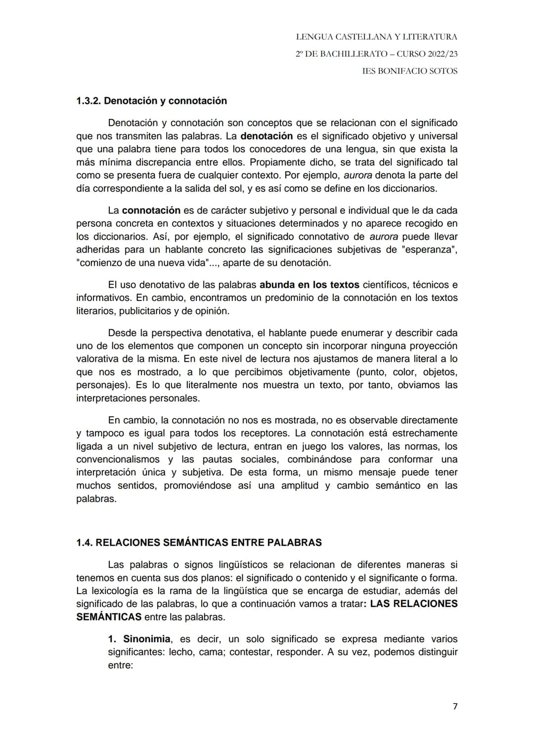 TEMARIO LENGUA (CUESTIÓN 3)
Tema 1: Las palabras: origen, formación y significado.
1.1. Origen histórico del léxico castellano hasta la actu