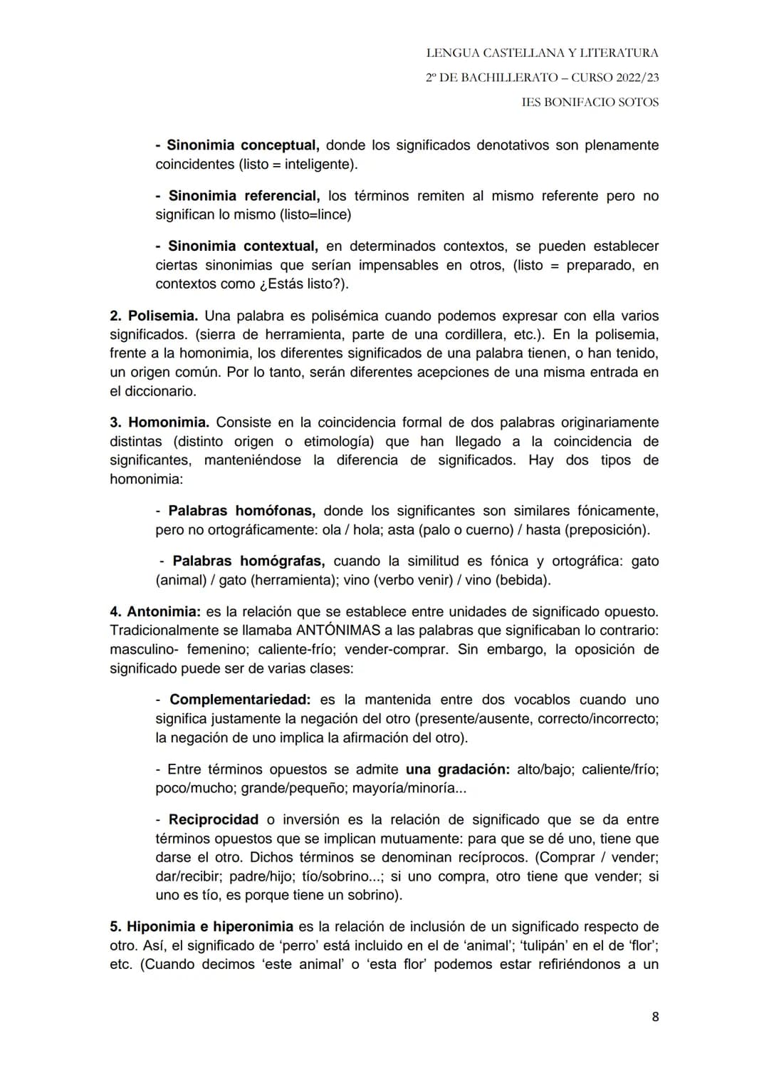TEMARIO LENGUA (CUESTIÓN 3)
Tema 1: Las palabras: origen, formación y significado.
1.1. Origen histórico del léxico castellano hasta la actu