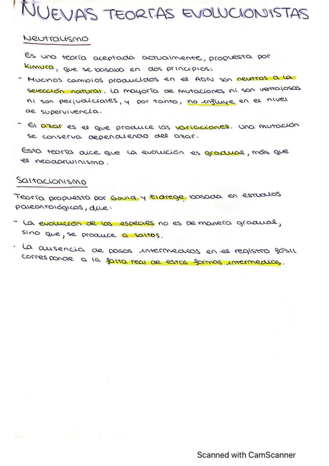 
<p>La evolución de los seres vivos es un tema de gran importancia en la biología. Hasta el siglo XIX (19), prevalecían las teorías fijistas