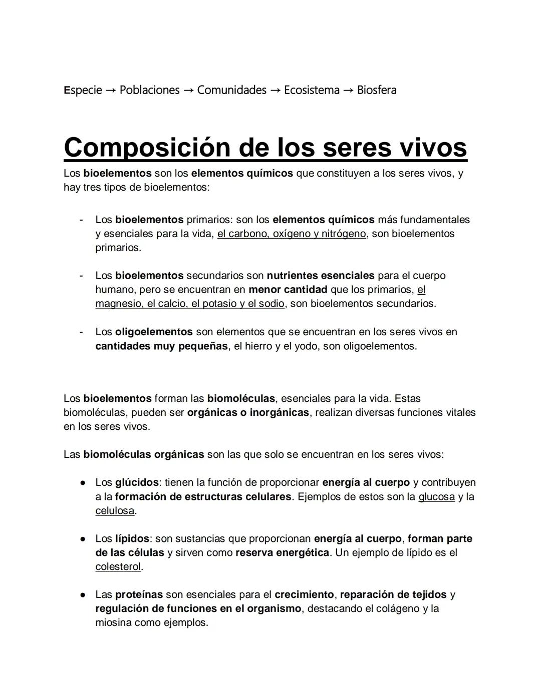 Introducción a los Seres Vivos: Composición, Células y Clasificación
