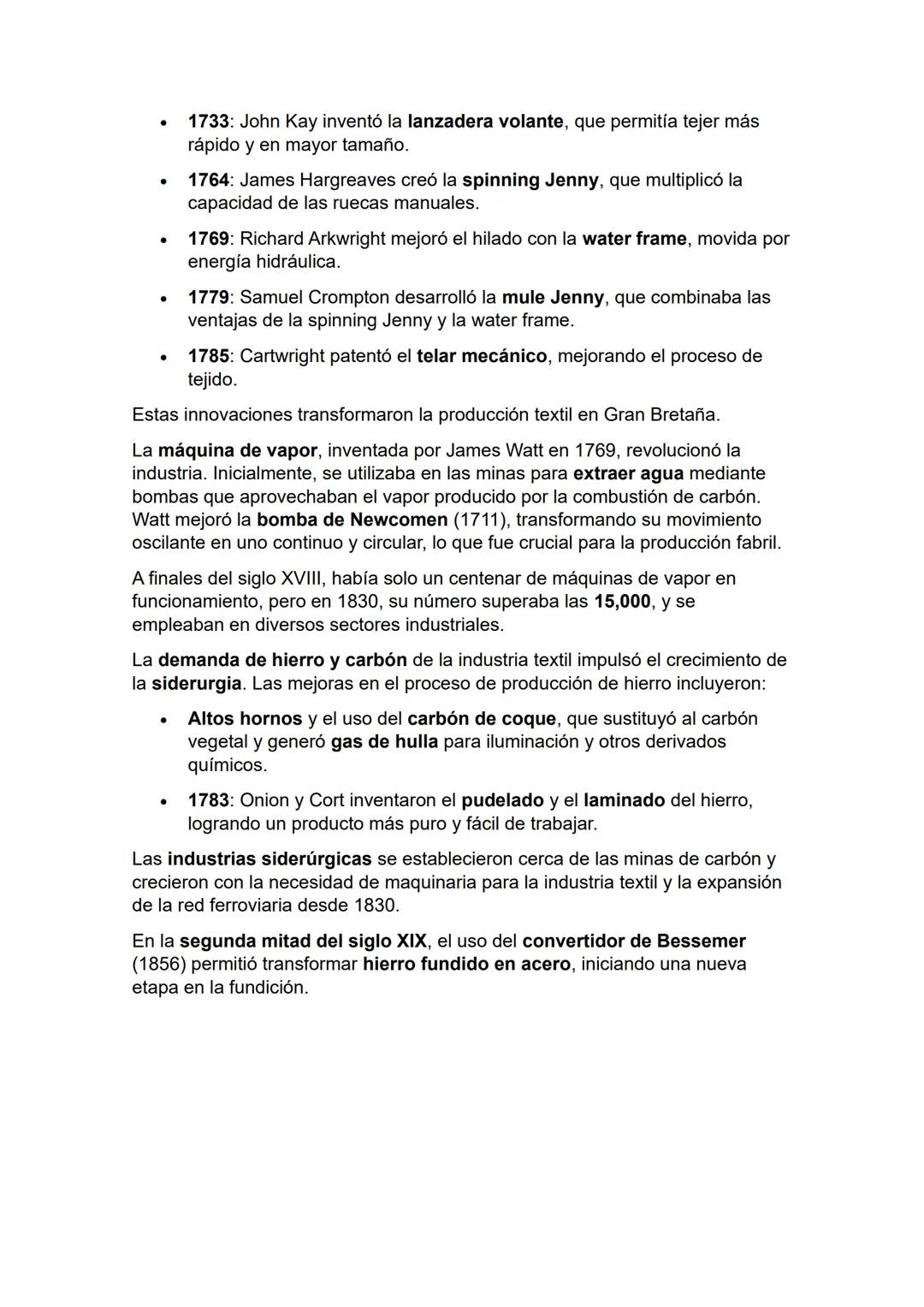 # 3. Primera Revolución Industrial.

Un gran cambio económico y social.

La Revolución Industrial fue un cambio crucial en la historia, come