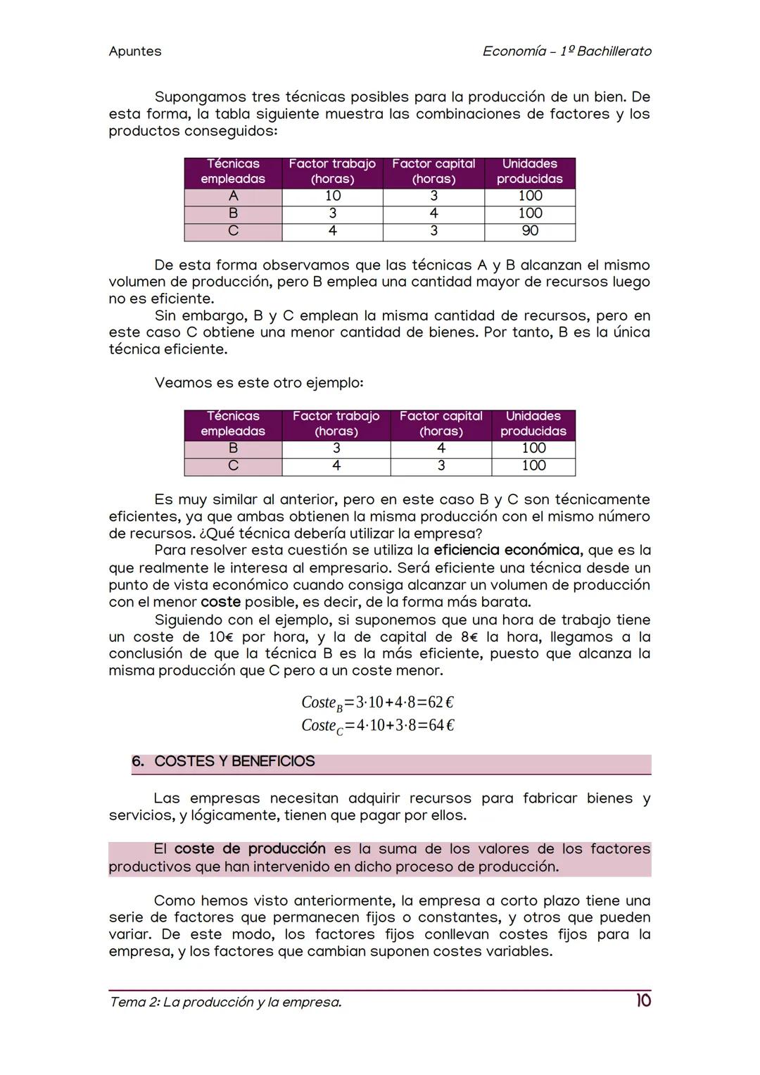Apuntes
TEMA 2: LA PRODUCCION Y LA EMPRESA.
La producción y los sectores productivos.
La empresa. Tipologías.
Economía 1º Bachillerato
1
2
3