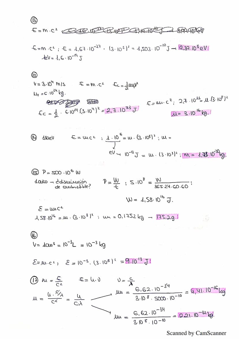 
<h2 id="unidadesyconstantes">Unidades y Constantes</h2>
<ul>
<li>Velocidad de la luz = 3.10⁸ m/s</li>
<li>Masa (M) = 2·10³ kg</li>
<li>Long