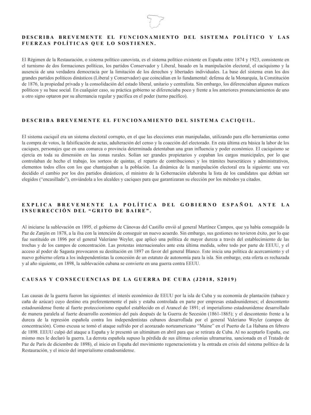HISTORIA DE ESPAÑA
2° BACHILLERATO
CUESTIONES CORTAS
CUEST
(2º EVALUACIÓN)
HISPANSIA
fuck
Erga
Castillo
Cap
Scei Ordubad
Golicas Matada Cap
