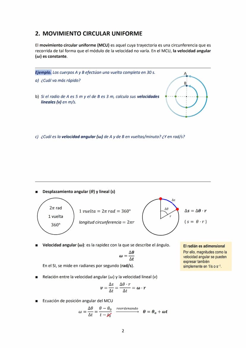 1. LAS COMPONENTES DE LA ACELERACIÓN
La aceleración es la variación de la velocidad respecto al tiempo. Como la velocidad es un vector,
esta