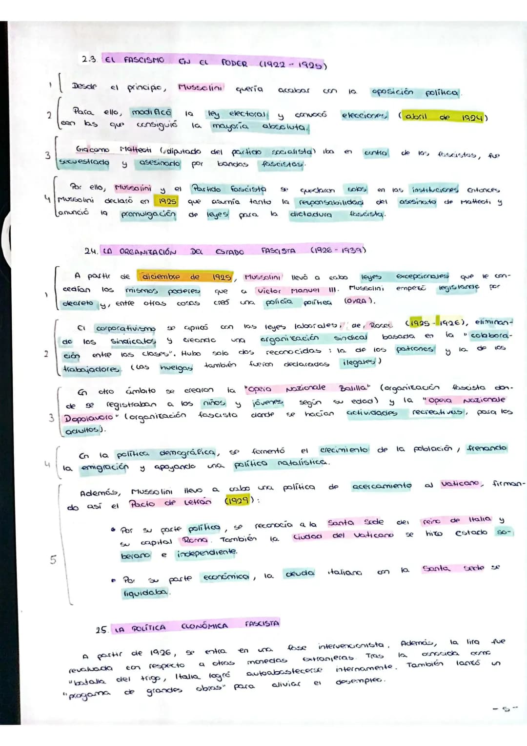 3 riens
U.IO. LOS FASCISMOS
A. CARACTERÍSTICAS GENERALES DE LOS FASCISMOS
ⒸLOS PRINCIPIOS IDEOLÓGICOS DEL FASCISMO Y CAS
Ei fascismo nació e
