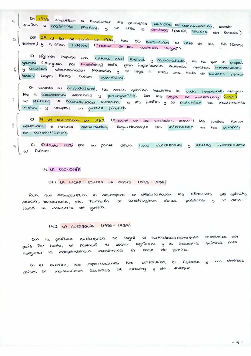 3 riens
U.IO. LOS FASCISMOS
A. CARACTERÍSTICAS GENERALES DE LOS FASCISMOS
ⒸLOS PRINCIPIOS IDEOLÓGICOS DEL FASCISMO Y CAS
Ei fascismo nació e