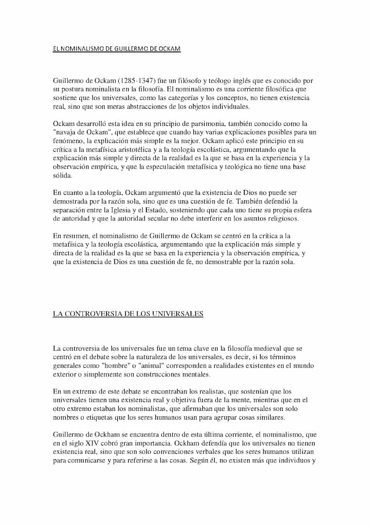 Know EL NOMINALISMO DE GUILLERMO DE OCKAM thumbnail