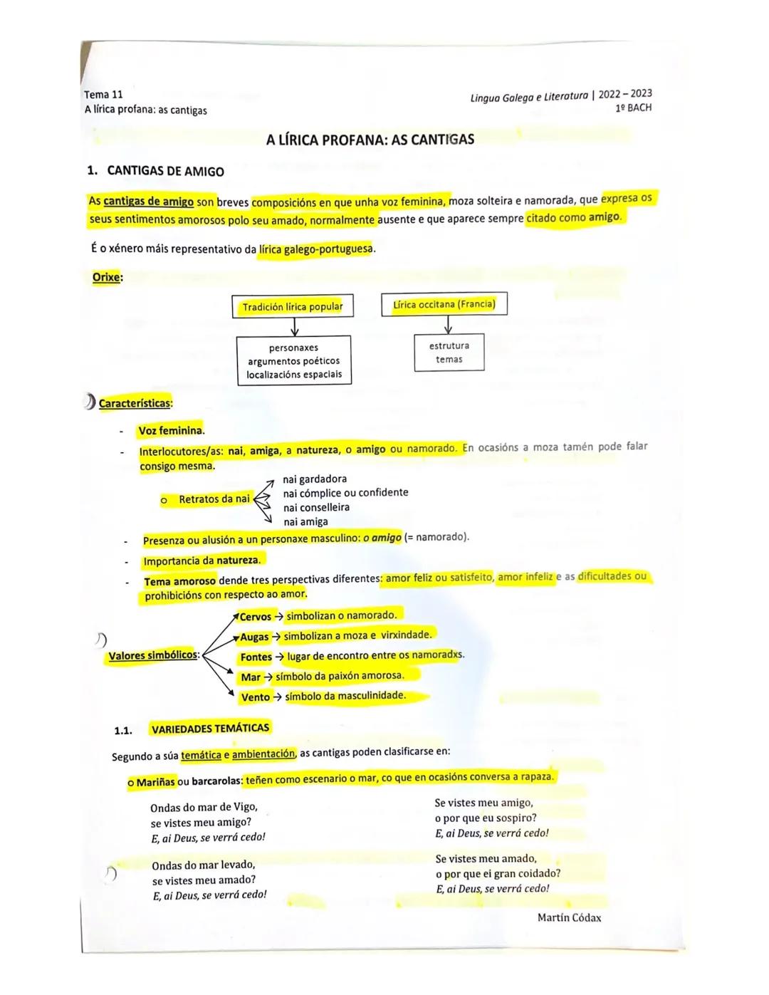 Tema 10
A literatura Medieval. Introdución
A LITERATURA MEDIEVAL
1. INTRODUCIÓN
Ao longo do século XIII até inicios do século XIV ten lugar 