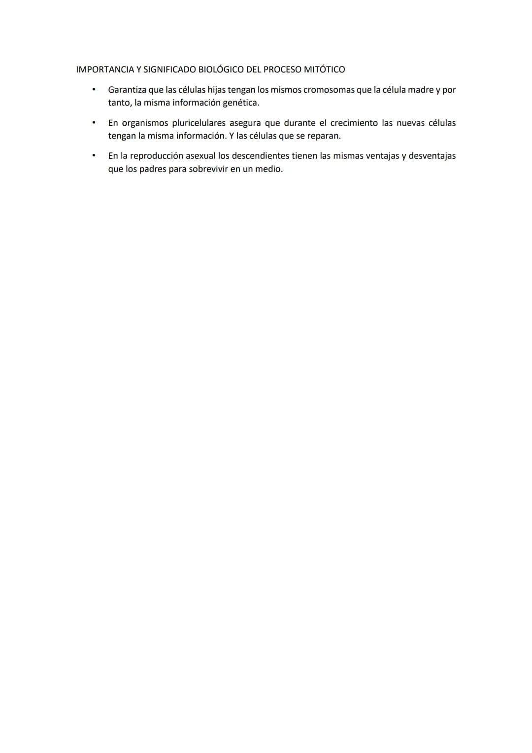 CICLO CELULAR
Es el tiempo que transcurre desde que la célula se forma por división de una
preexistente hasta que se divide y da origen a do