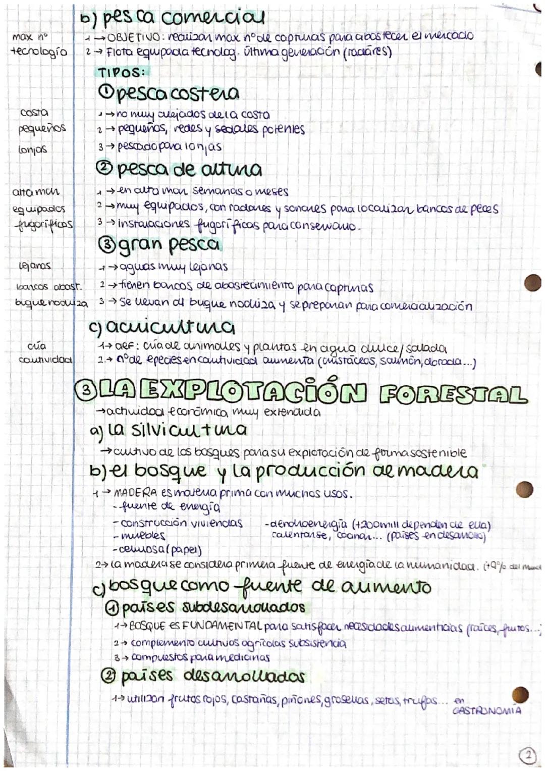 TEMA 3: agricultura y ganadería

① LA GANAdería
def: Cua de animales domesticos para su explotación

a) ganaderia tradicional
autoconsumo pa
