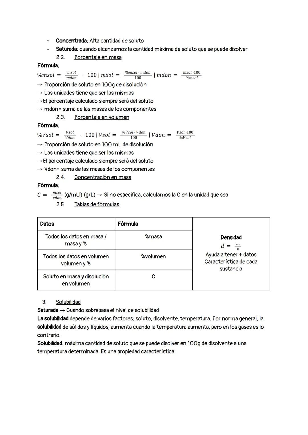 Sustancias Pura→ Elementos y Compuestos
Elementos →→O
Compuestos →
Tema 3. La materia y su aspecto
(Fe, Au)
(Nacl)
● (O₂, H₂)
(CO₂)
Mezclas 