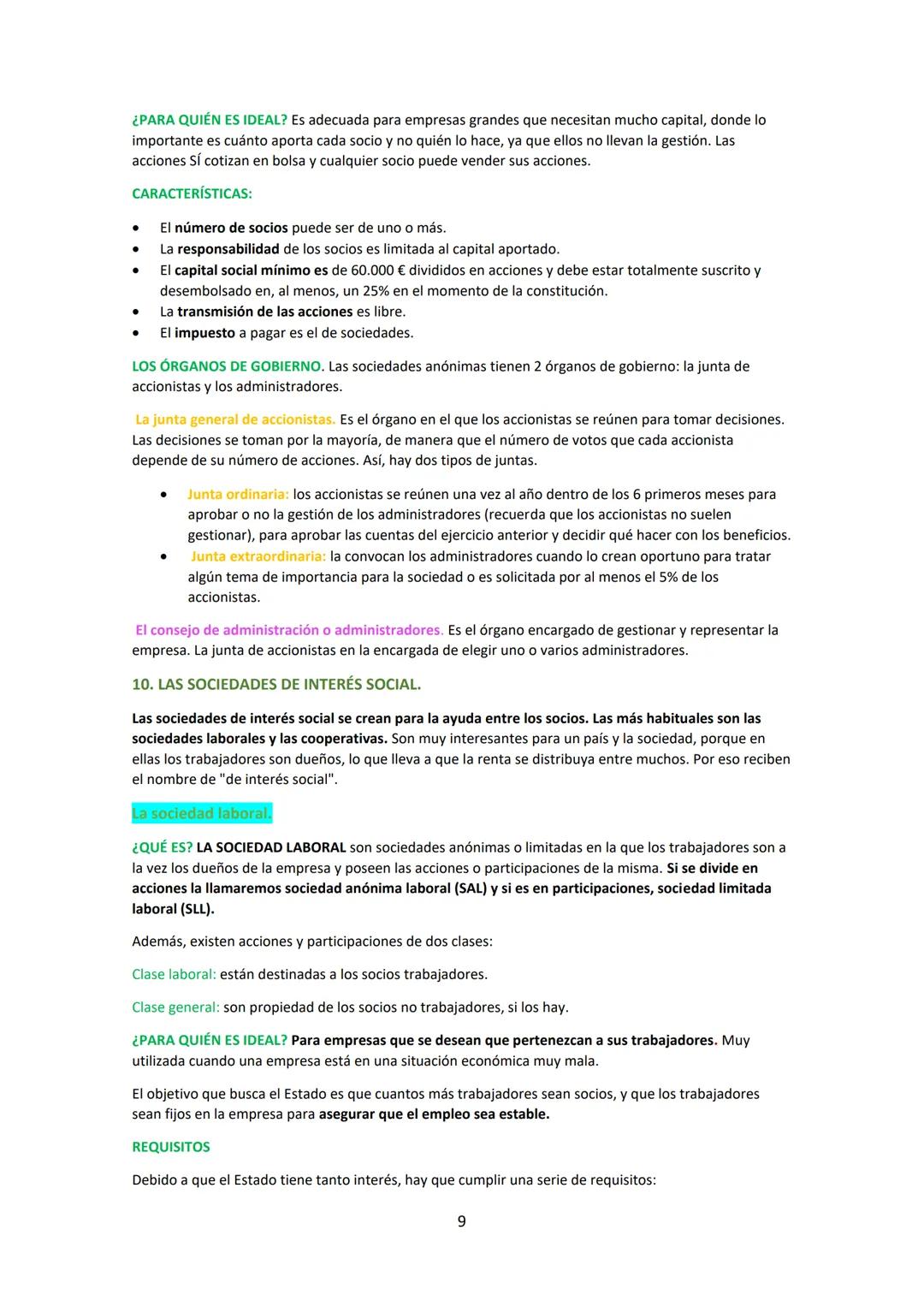 UNIDAD 2

LAS CARACTERÍSTICAS DE LAS EMPRESAS

1. LA EMPRESA Y SUS FUNCIONES

Una EMPRESA es la unidad económica de producción, que combina 