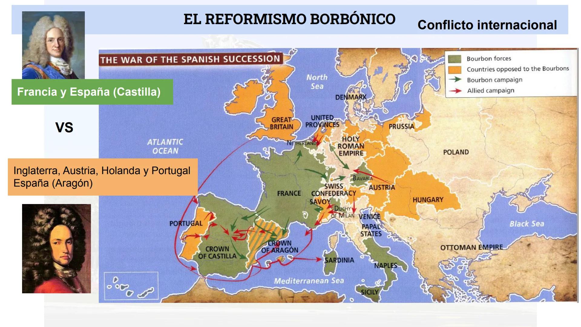 # EL REFORMISMO BORBÓNICO # EL REFORMISMO BORBÓNICO

Antiguo Régimen (AR): es el sistema político y social que domina Europa entre finales d