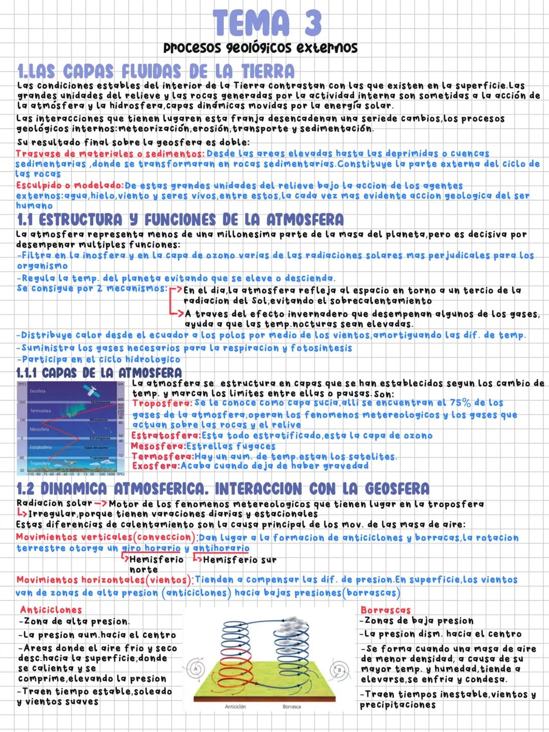 Tema 3.Procesos geologicos externos