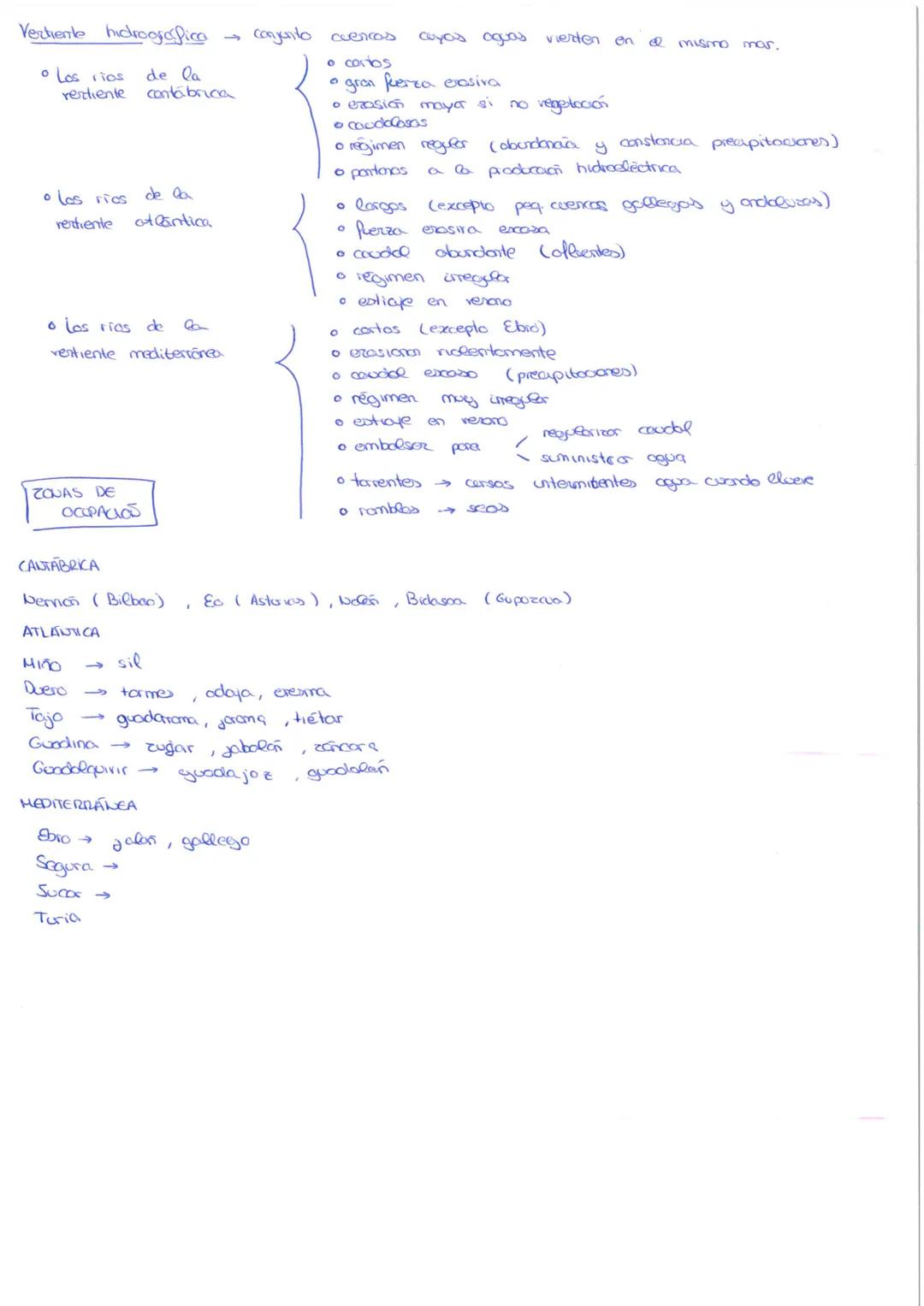 T-3:
Ríos
Factores de influencia
• El reliore
• El roquedo
O
LA DIVERSIDAD
↳ organización cuencas
→ erosion rios
४
la regetación
Pa topograf