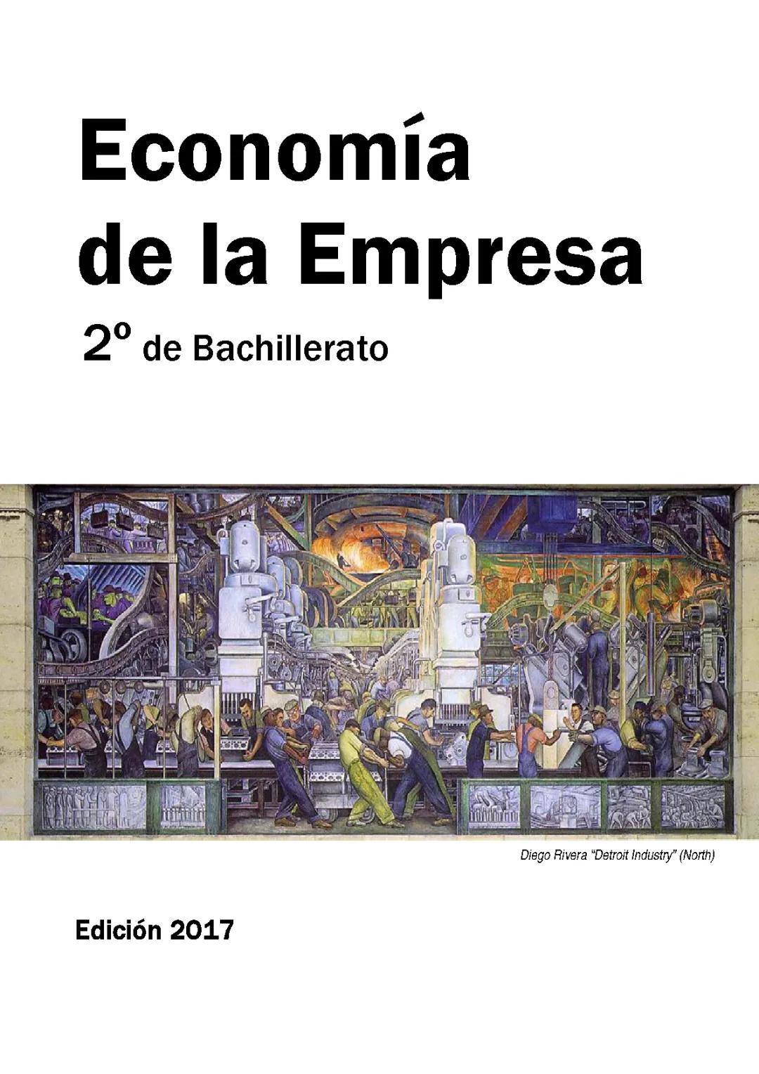 ECONOMIA 2º BACHILLER