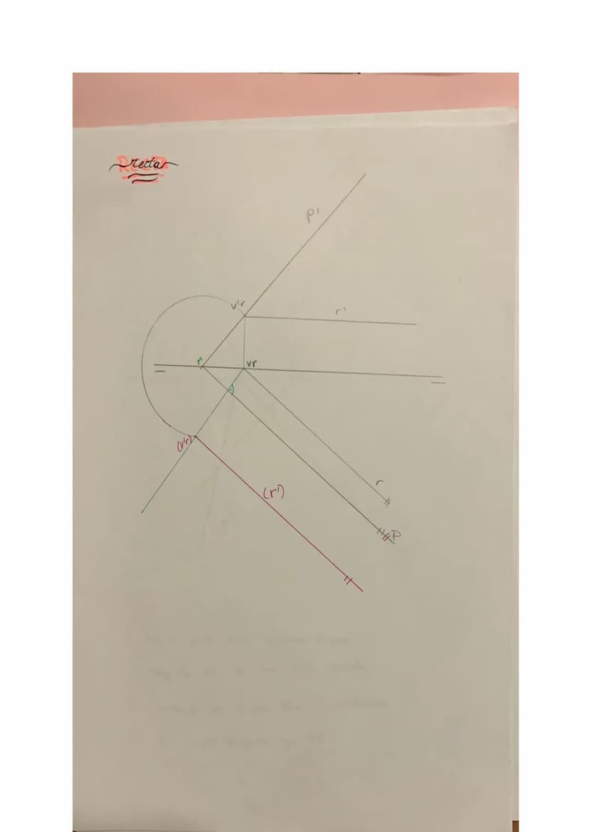 Perpendicularidad..
Una recta al Plano lo es a todas las rectas del plano.
Dos rectas que son se verán 1 en proyección si una de ellas
PH o 
