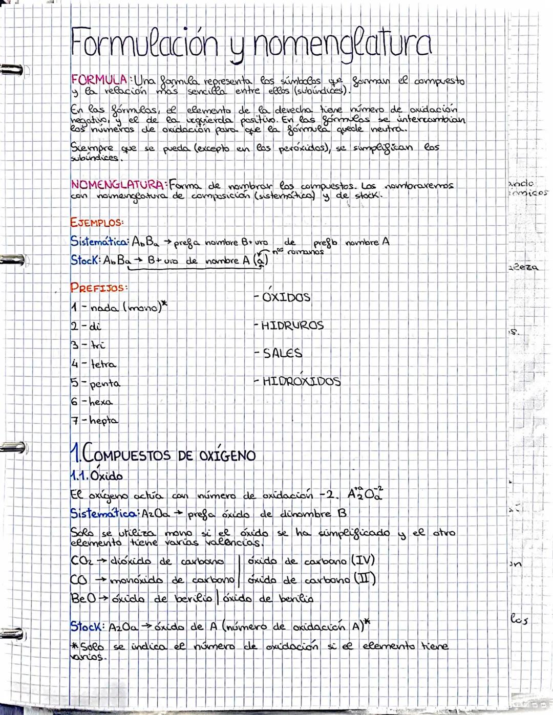Guía Completa de Formulación y Nomenclatura