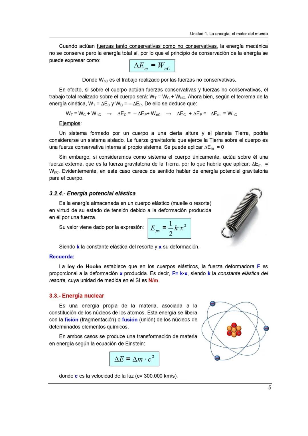 Unidad 1. La energía, el motor del mundo

UNIDAD 1. LA ENERGÍA, EL MOTOR DEL MUNDO

1.- INTRODUCCIÓN

La energía es imprescindible. Todos lo