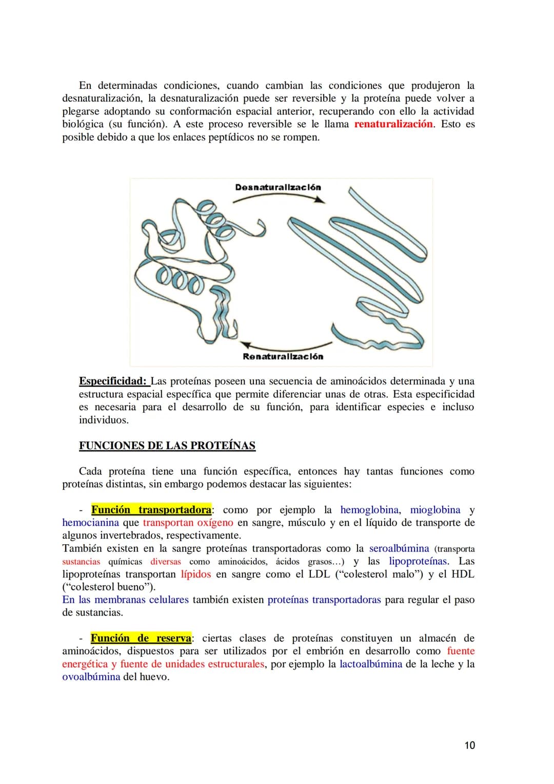 TEMA 4.- PROTEÍNAS
1. Aminoácidos proteicos: Estructura general. Carácter anfótero. Clasificación
según la cadena lateral: apolar, polar sin
