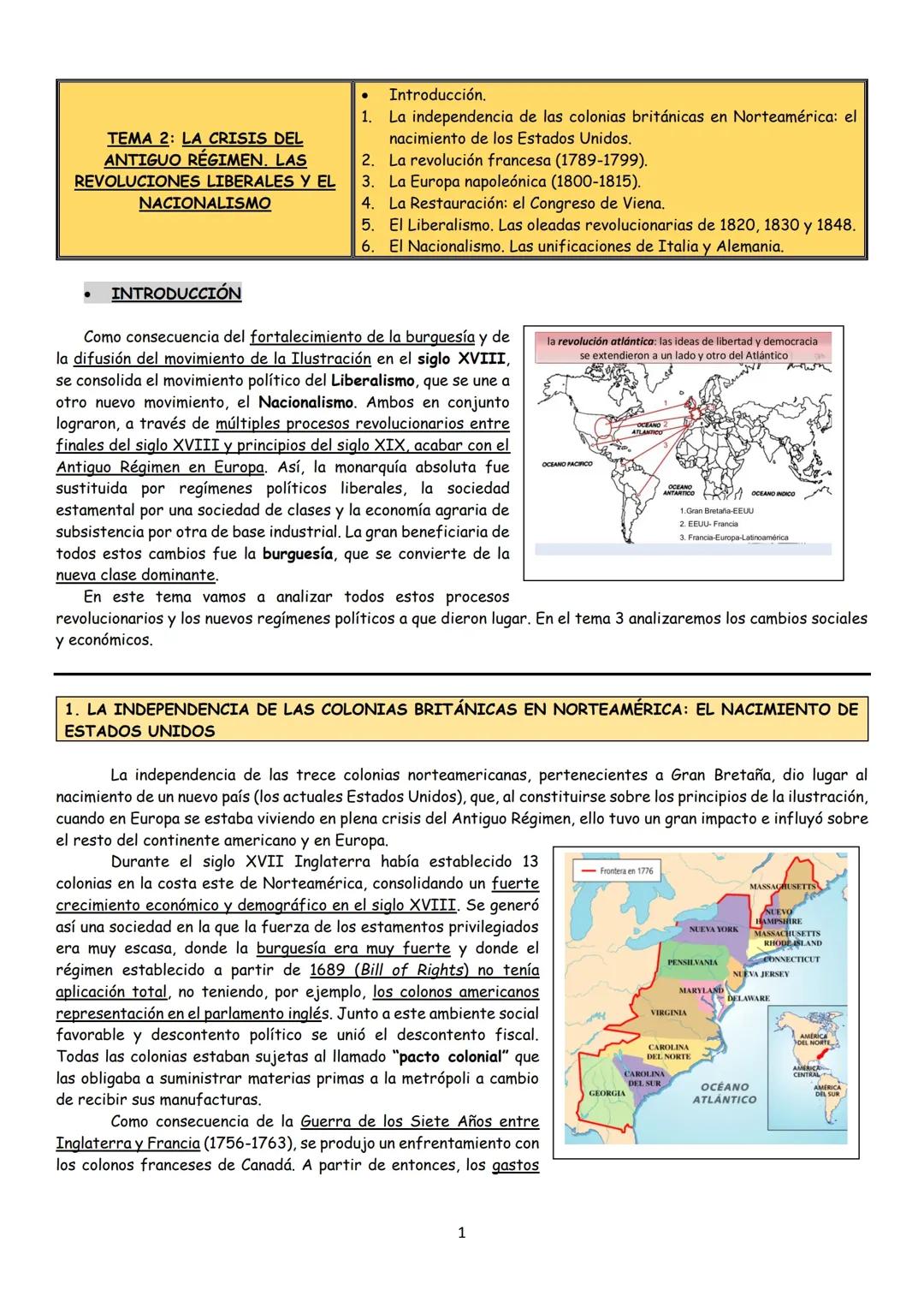 Historia 1 Bach Tema 2