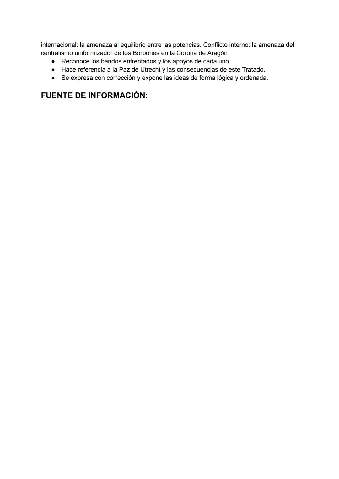 # Estándar 42: Explica las causas de la Guerra de Sucesión Española
y la composición de los bandos en conflicto.

En el año 1700 Carlos II, 