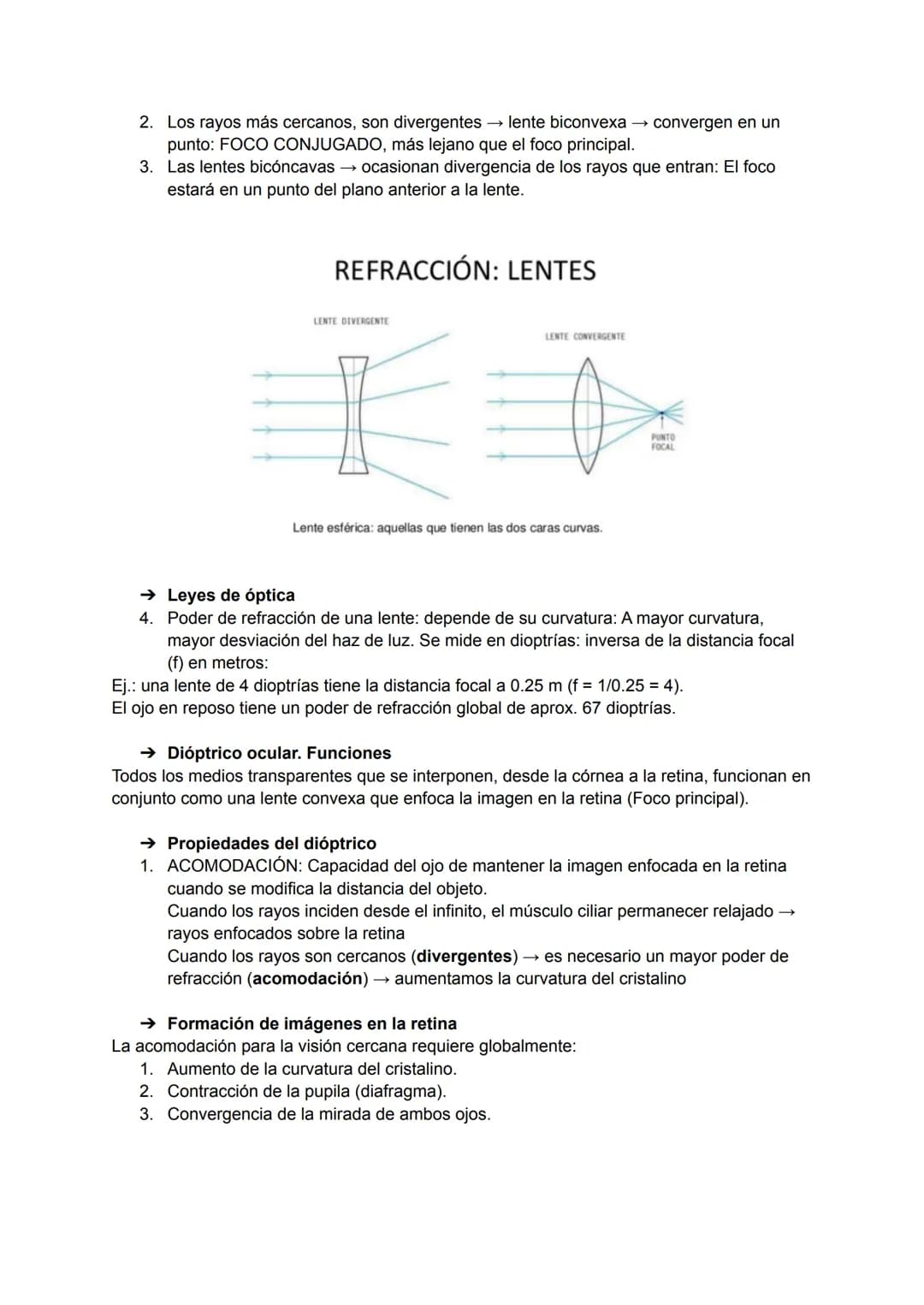 TEMA 20: FISIOLOGÍA DE LA VISIÓN
El ojo detecta e interpreta los estímulos luminosos: ondas electromagnéticas.
Puede distinguir dos cualidad