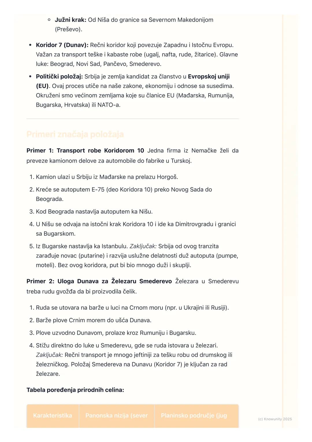 # Geografija Srbije u evropskom
kontekstu

Geografija Srbije u evropskom kontekstu

Srbija se nalazi na raskrsnici puteva između istočne i z