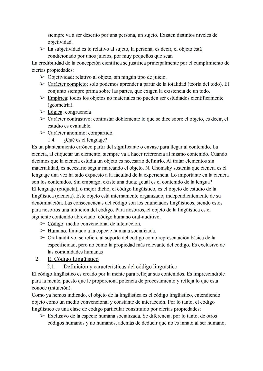 Tema 1: Introdución a la Lingüística
1.
¿Qué es la Lingüística?
La lingüística es la ciencia que estudia las lenguas y la facultad de hablar