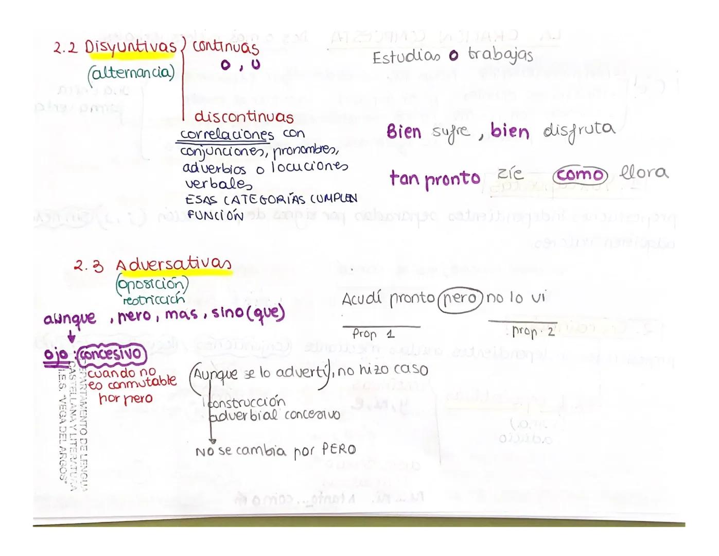 LA ORACIÓN COMPUESTA Dos o más núcleos verbales.

i ojo! - Perifrasis verbales tengo que estudiar, seguir explicando
- locuciones verbales p