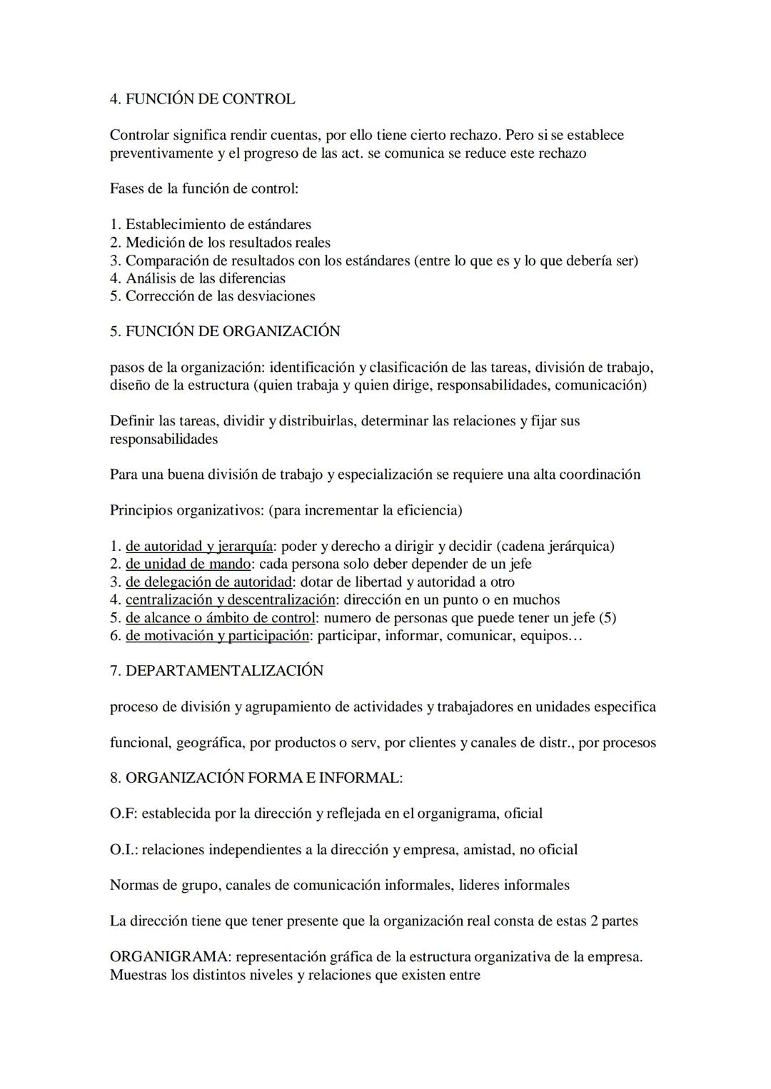 PRIMER EXAMEN SEGUNDO TRIMESTRE ECONOMIA
T-14 DIRECCIÓN Y ORGANIZACIÓN DE LA EMPRESA
1. DIRECCIÓN DE LA EMPRESA Y SUS FUNCIONES
- Dirección: