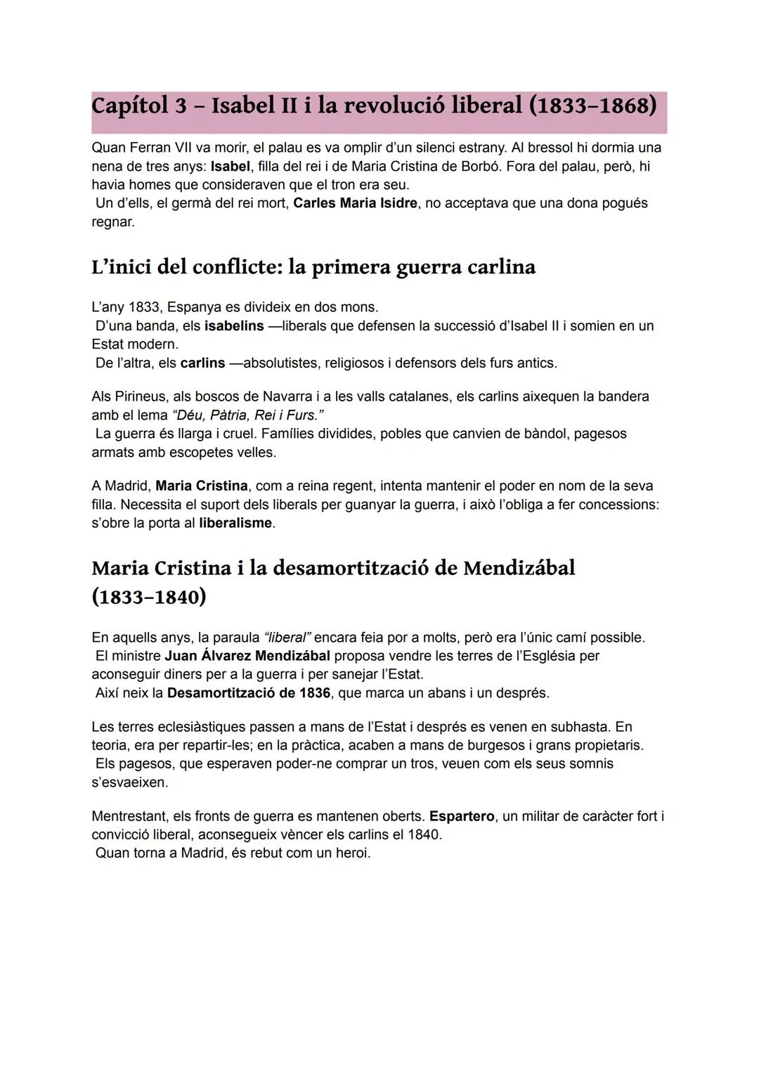 # LA CRISI DE L'ANTIC
## RÈGIM I LA CONSTRUCCIÓ
### DE L'ESTAT LIBERAL
### (1808-1874) # ÍNDEX

Capítol 1-La Guerra del Francès (1808-1814)
