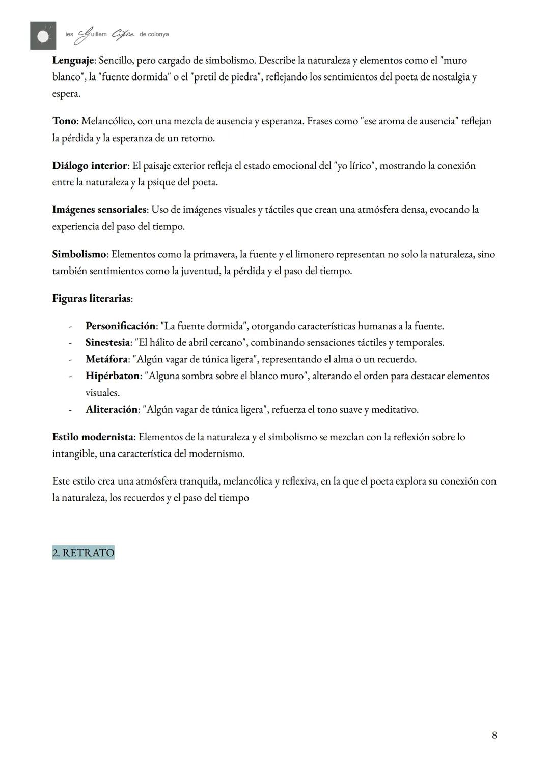APUNTS SEGON DE BATXILLERAT
LENGUA CASTELLANA Y
LITERATURA
CURS 24-25
AUTORIA: Amelie Luisa Bradburn.
NIVELL ACADÈMIC: 2n de batxillerat, B.