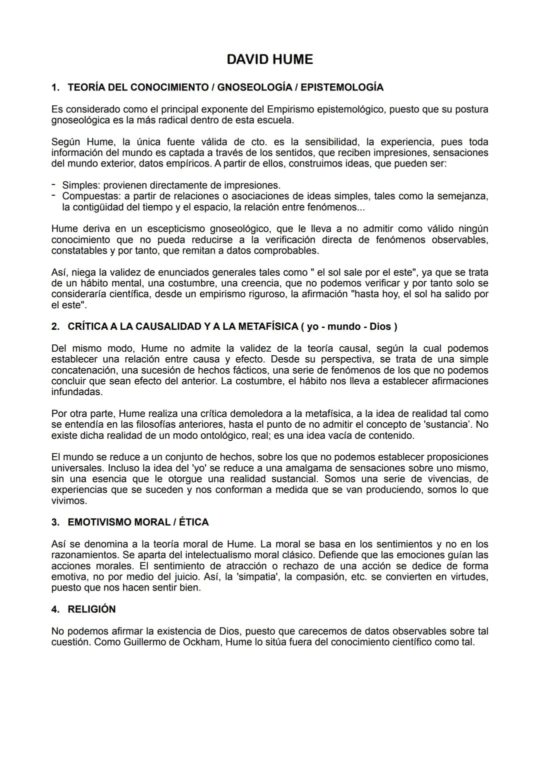 DESCARTES (Racionalismo) Y DAVID HUME (Empirismo)
RACIONALISMO
Es una de las corrientes filosóficas, junto con el empirismo, más significati