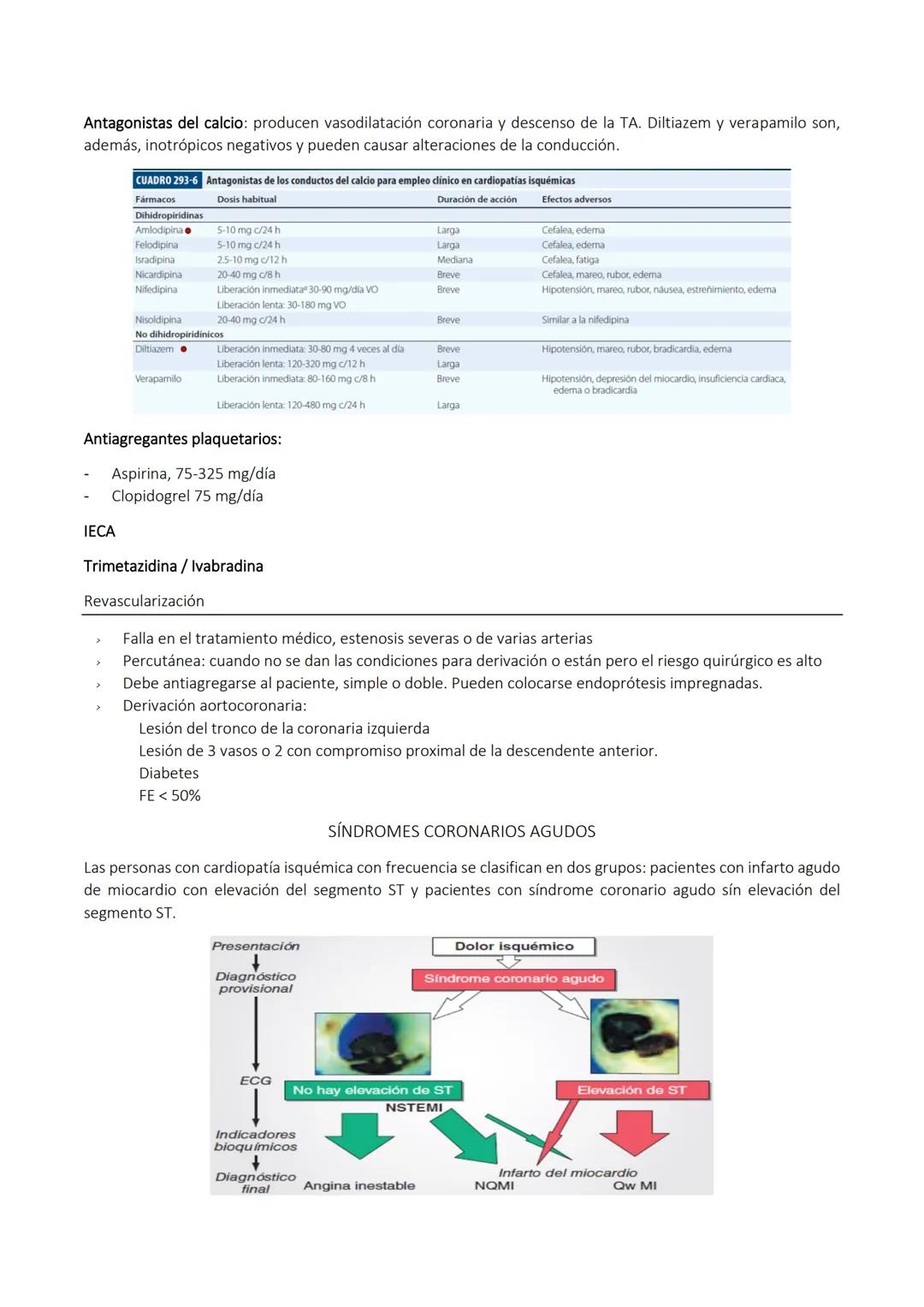 CARDIOPATIA ISQUEMICA
Es un trastorno en el cual parte del miocardio recibe una cantidad insuficiente de sangre y oxígeno; surge
cuando hay 