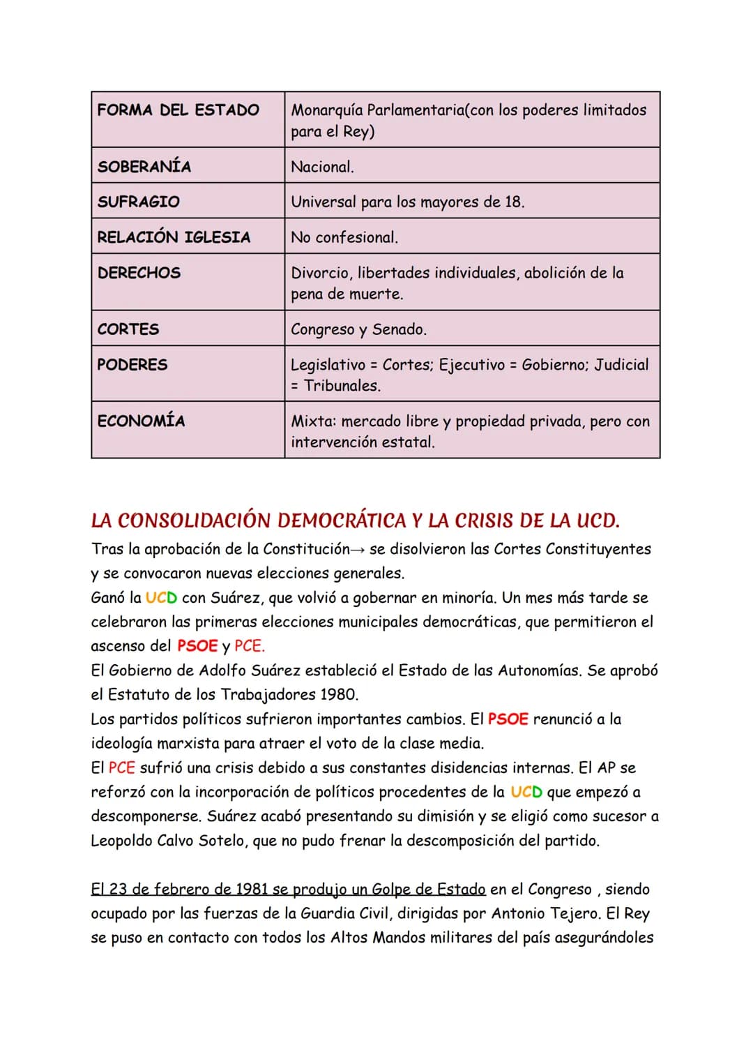 20 Nov 1975→
LA TRANSICIÓN
Franco. 22 Nov 1975
⇓
A partir de esto, ESPÑ comienza la Transición de la dictadura→ Democracia.
●
CONFLICTIVIDAD