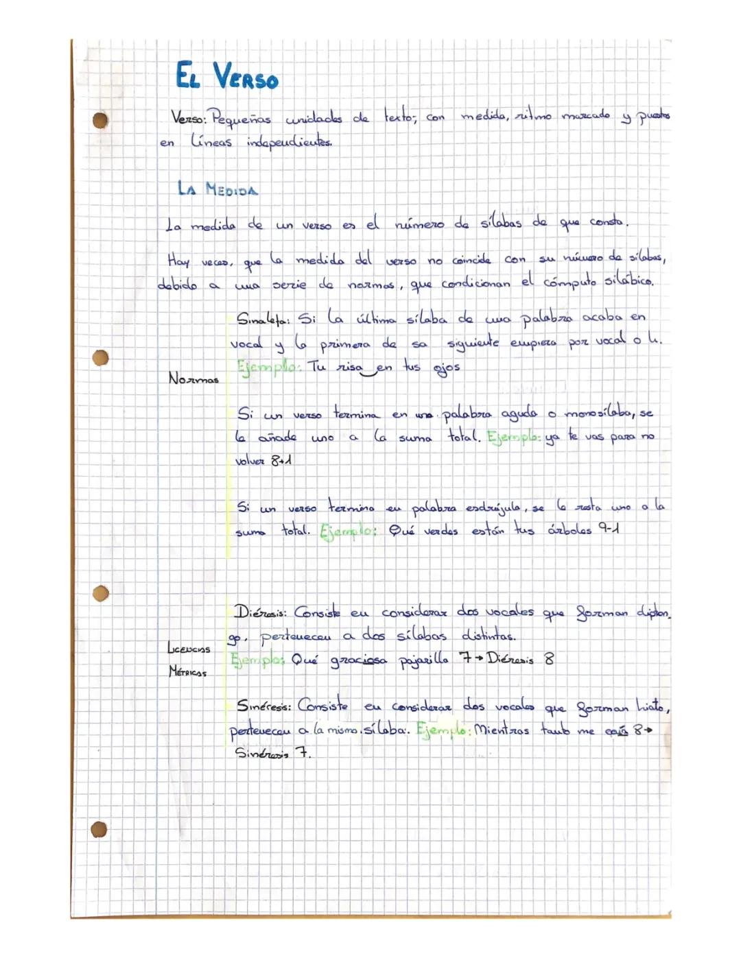 Introducción al Verso: Conceptos y Ejemplos