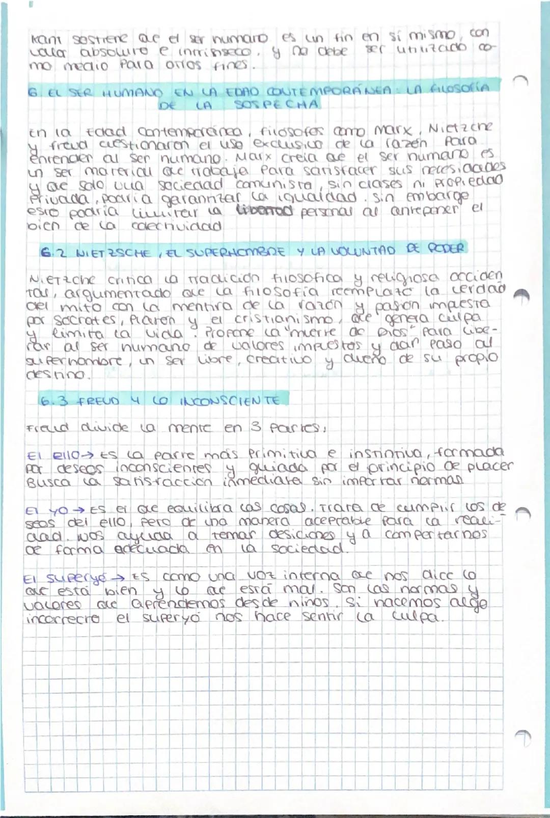 --- OCR Start ---
•
тета 3:
El ser humano y el sentico de la existencia.
1. EL SER HUMANO Y PRESUNTAS RADICALES
El ser humano se cuestiona s