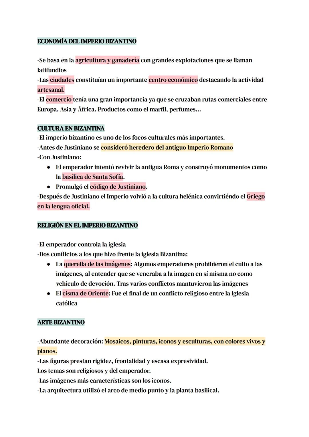 EL IMPERIO BIZANTINO
-El imperio bizantino sobrevivió mil años después del 476.
S. VI-6
-El mayor periodo de máximo esplendor fue con el emp