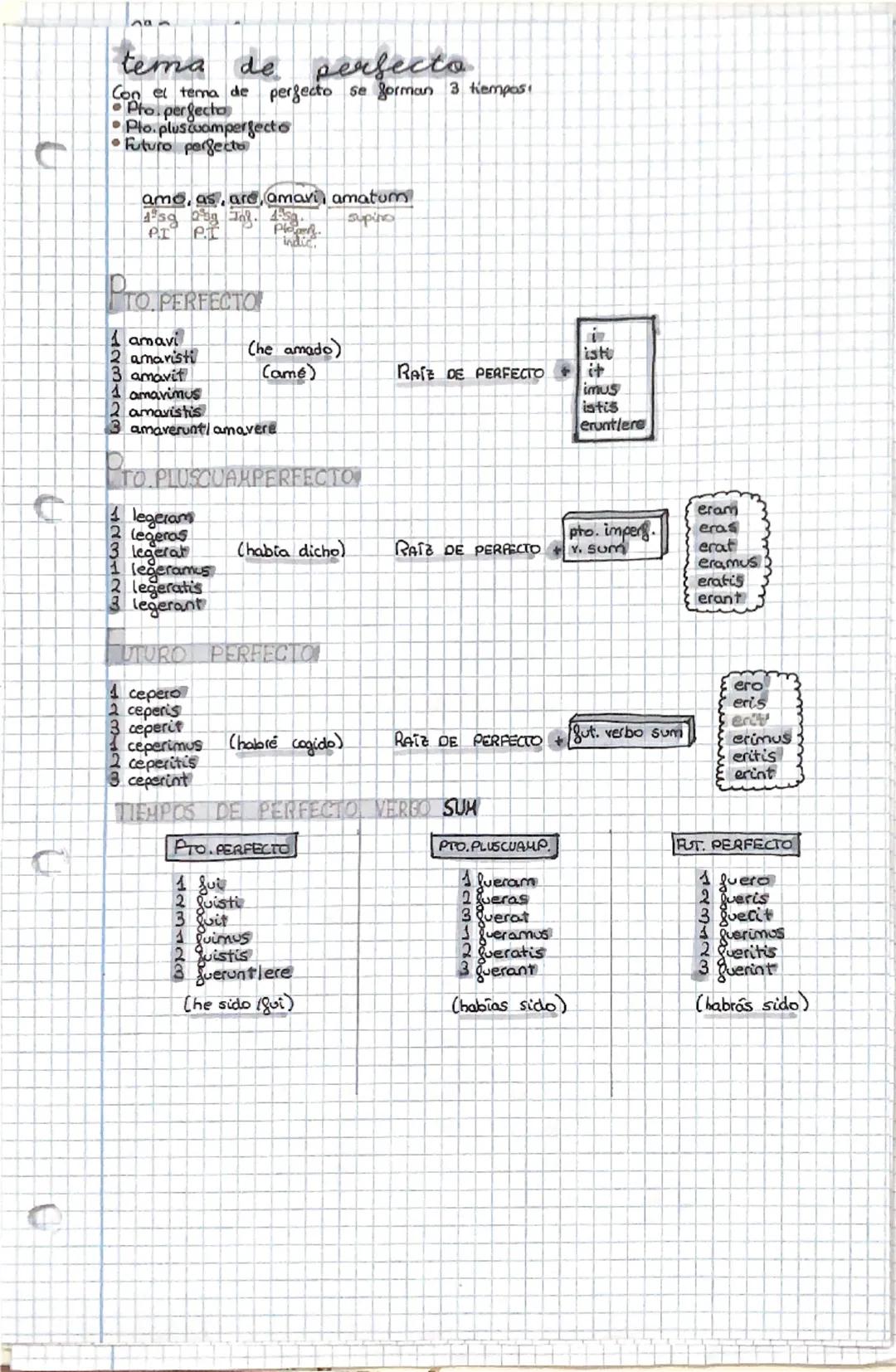 # los casos
En latín hay 6 casos que aparecen en sg y pl y cada conjunto de 6 casos en sg y pl forman una declinación. El latín tiene 5 decl