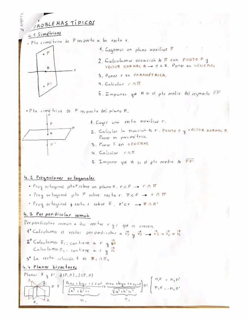 6. Propiedado metri
1. ÁNGULO ENTRE RECTAS Y PLANOS
1.1 Angulo entre dos rectas
dr: vector director recta r Js: vector director rectas.
El m